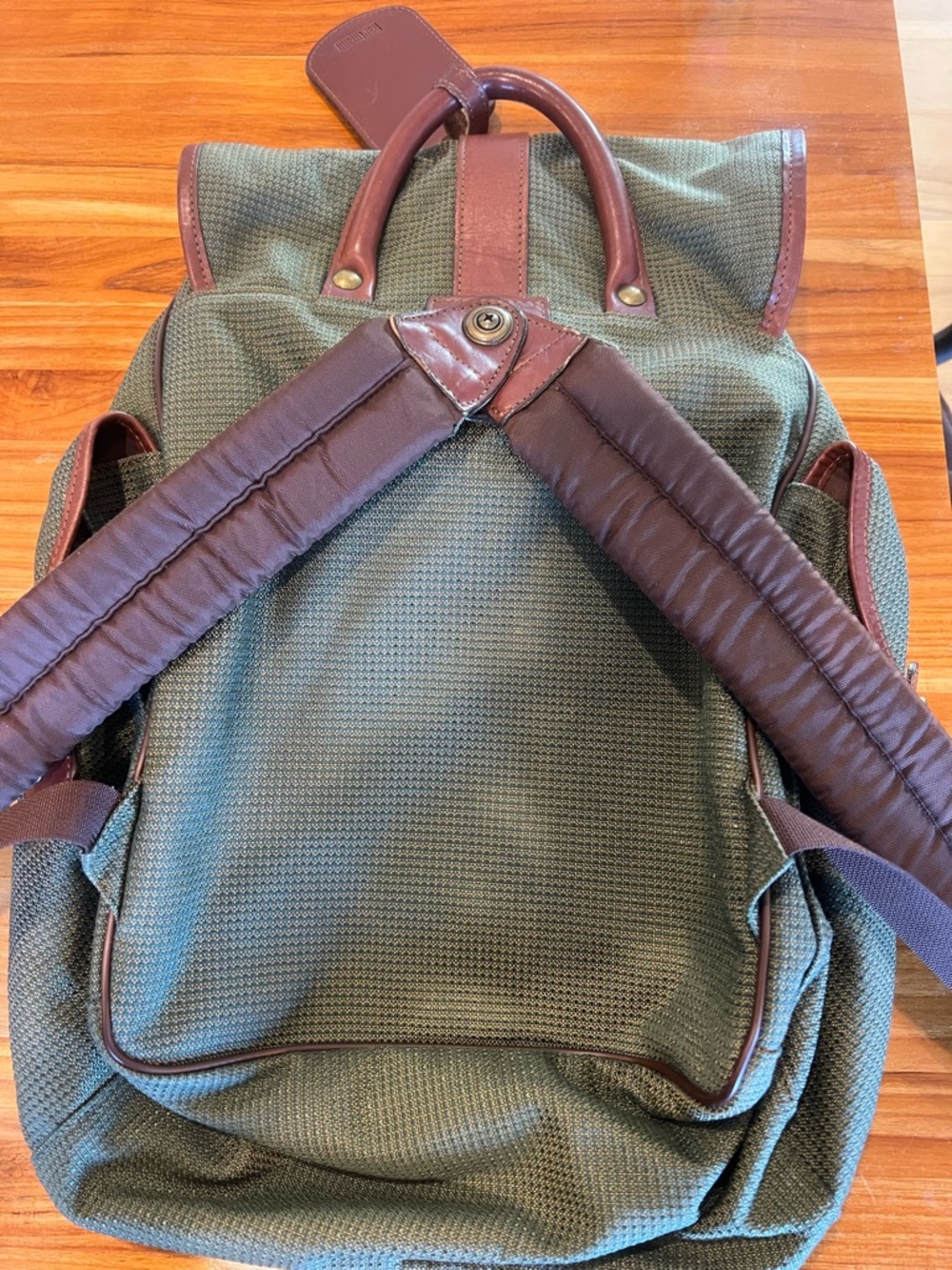 Hartmann Tweed & Leather Trim Travel Backpack - Picture 12 of 15